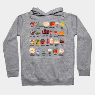 Chinese Alphabet Hoodie